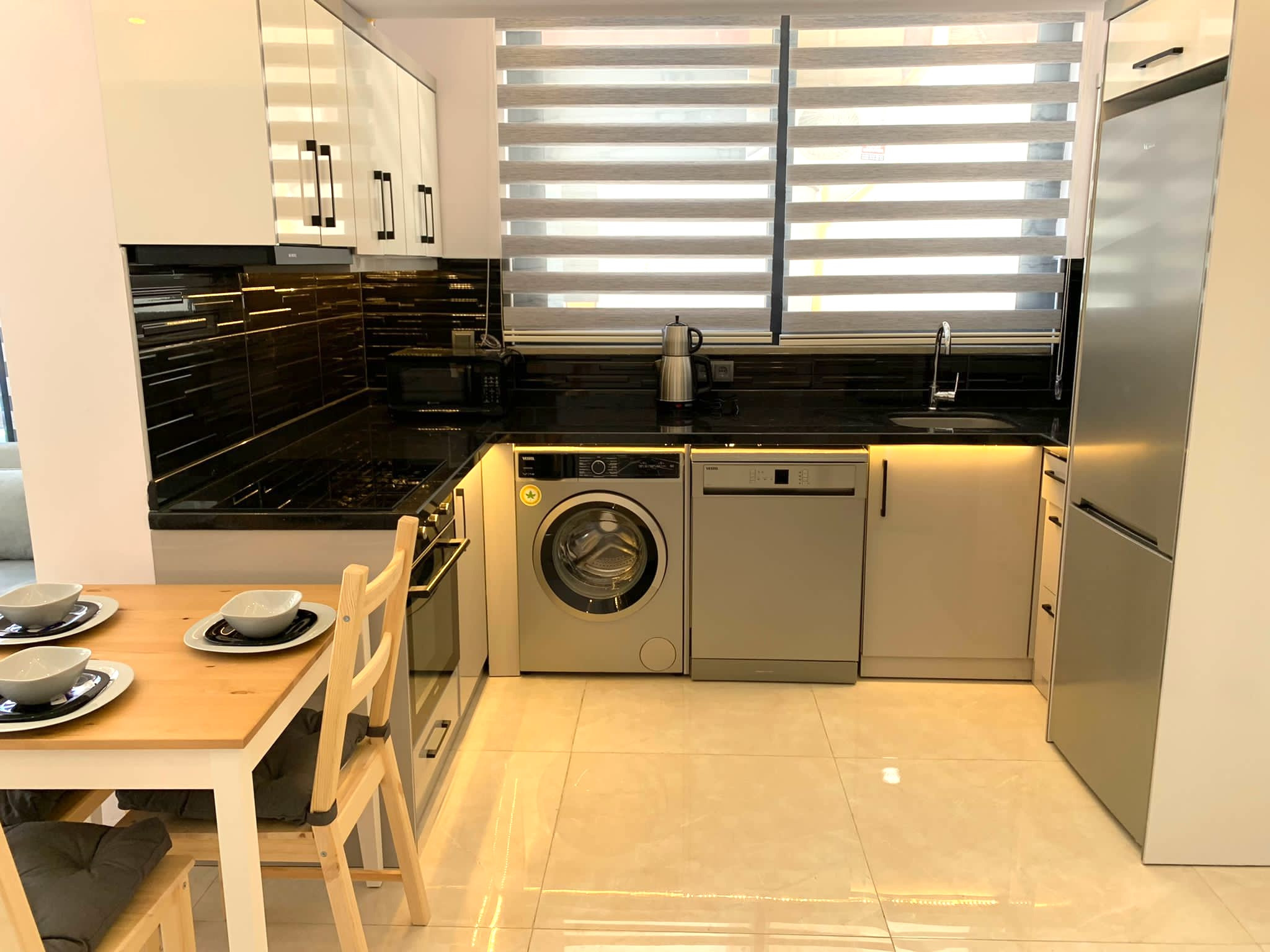 Меблированная квартира 1+1 в центре Аланьи, 200 м до пляжа - Фото 9