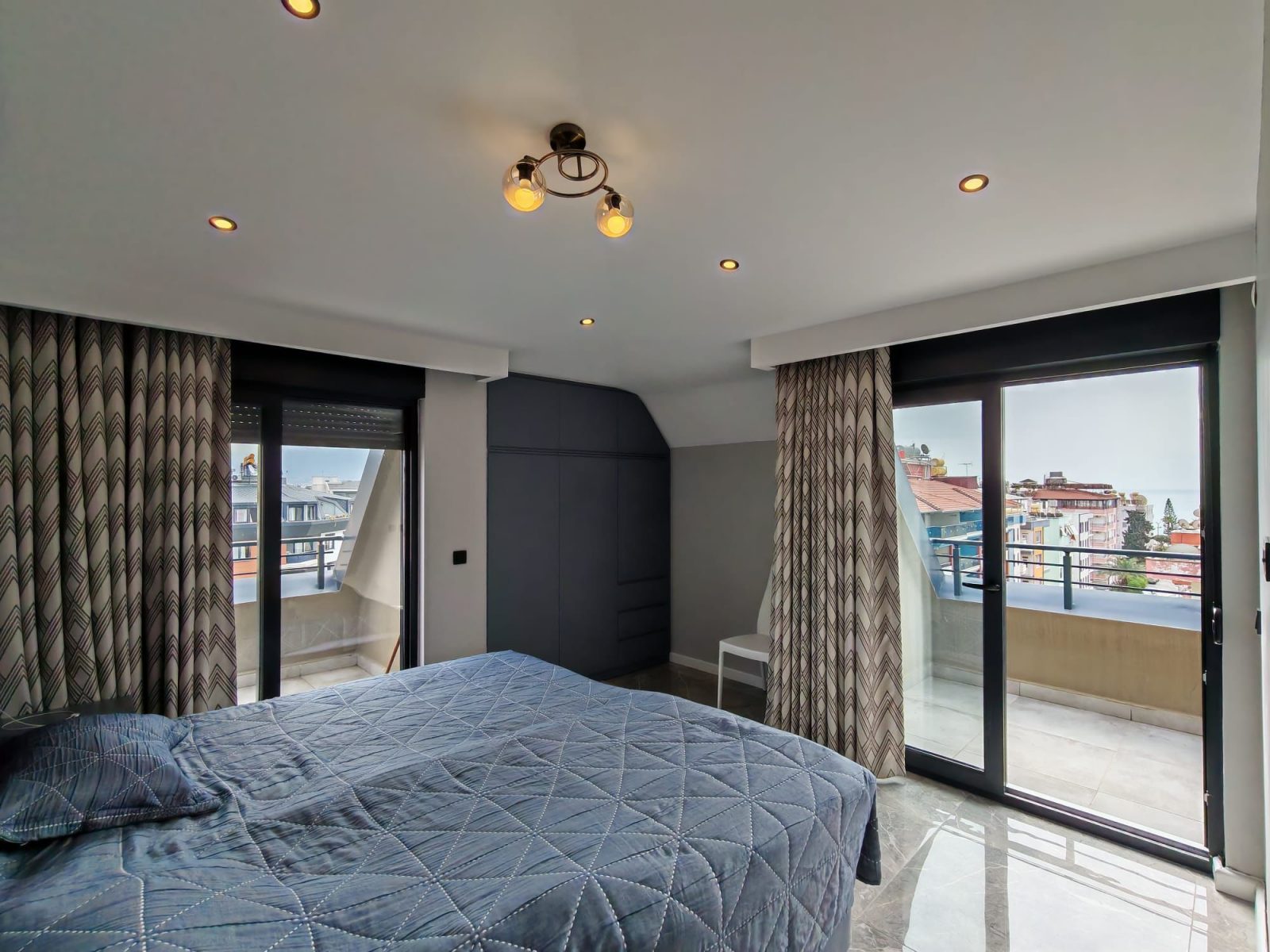 Меблированный дуплекс 2+1 в центре Алании, 300 м до моря - Фото 9