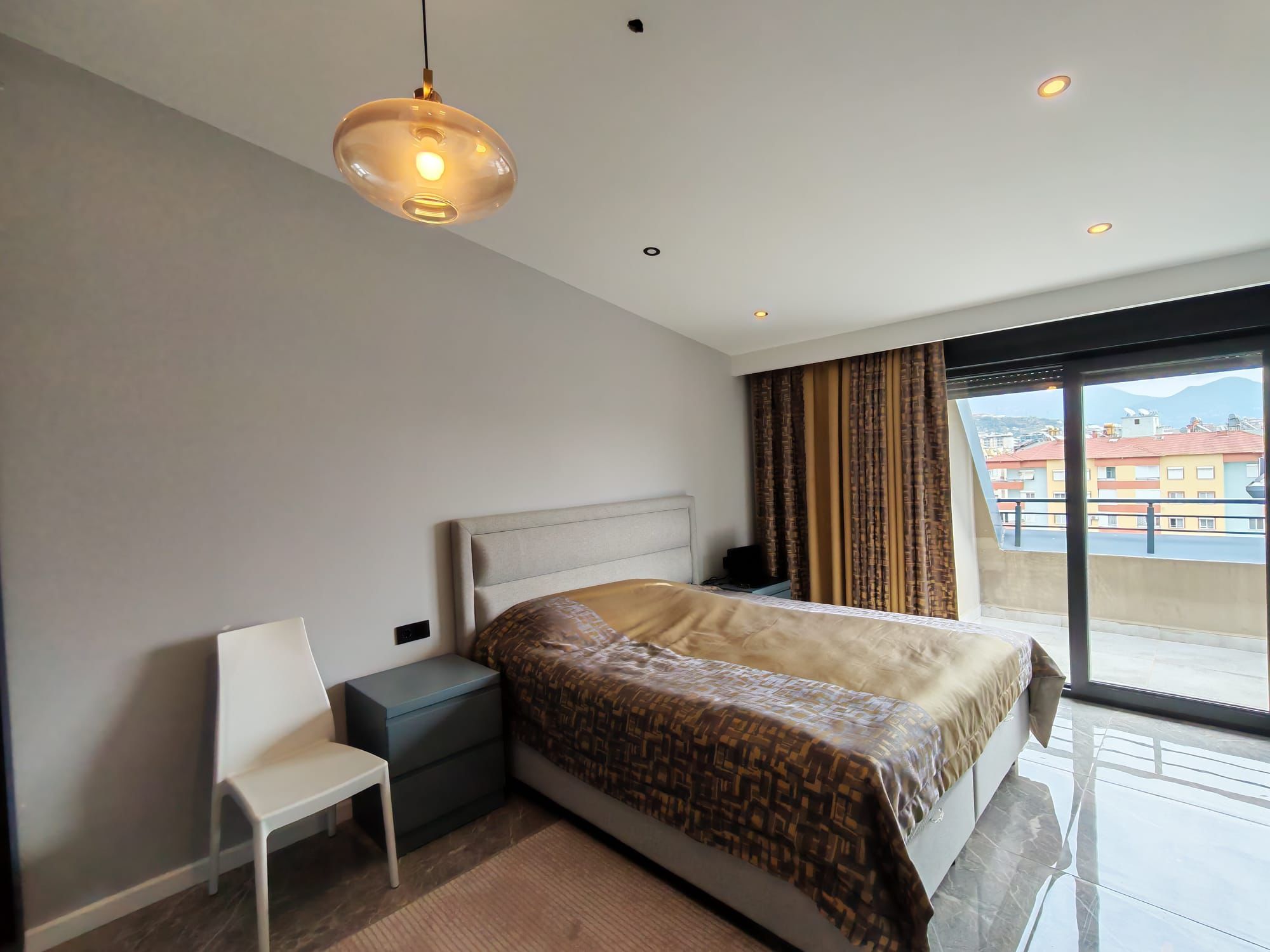 Меблированный дуплекс 2+1 в центре Алании, 300 м до моря - Фото 13