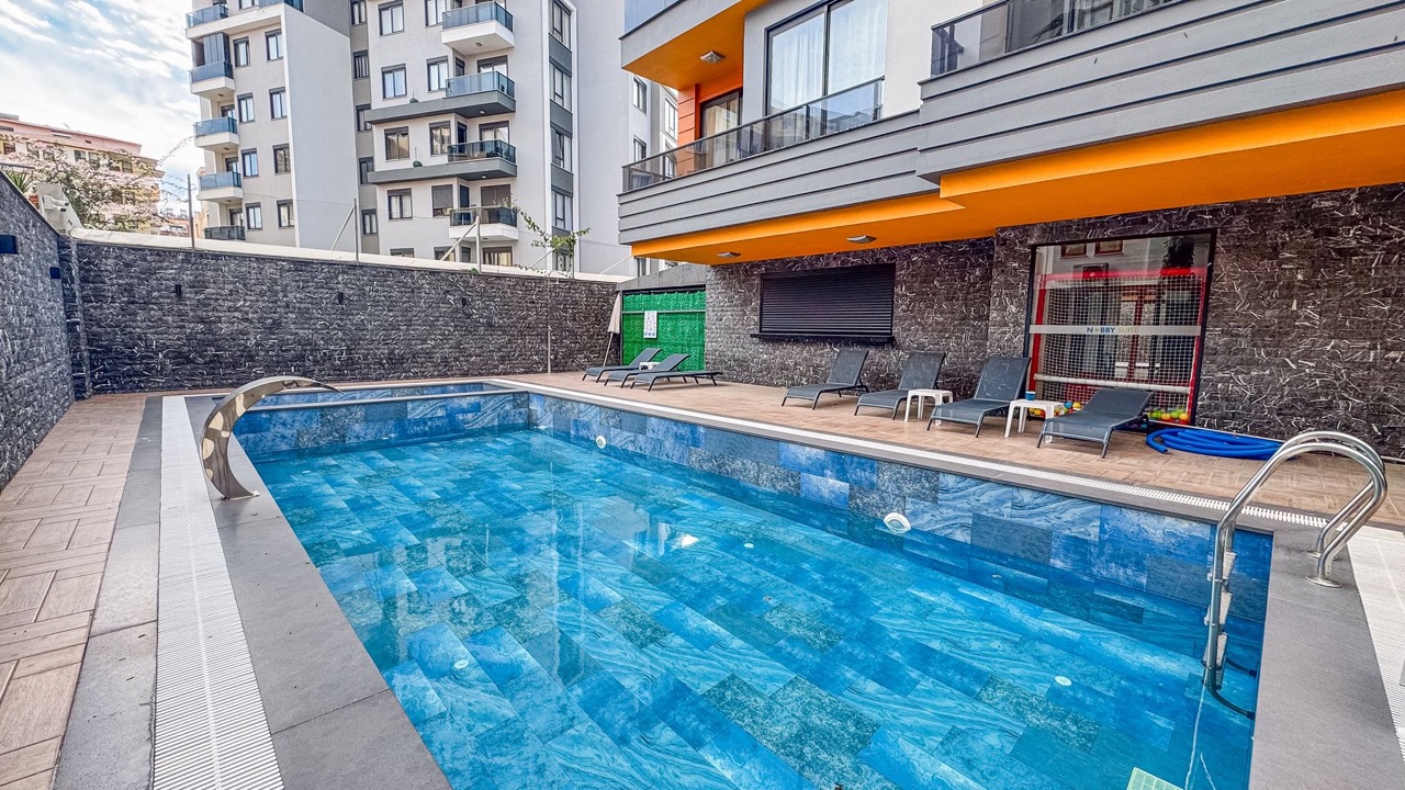 Квартира 1+1 в центре Аланьи в 450 метрах от моря - Фото 14