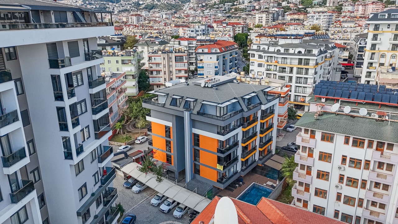 Квартира 1+1 в центре Аланьи в 450 метрах от моря - Фото 3