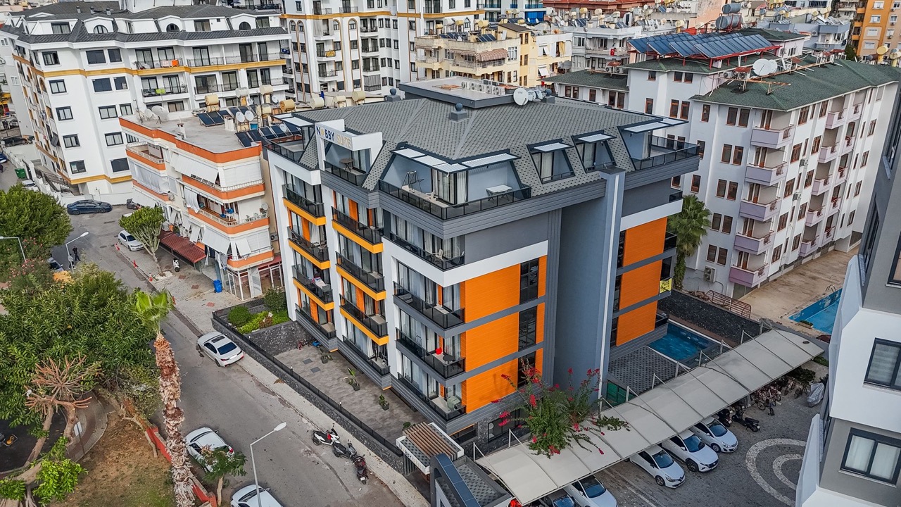 Квартира 1+1 в центре Аланьи в 450 метрах от моря - Фото 4