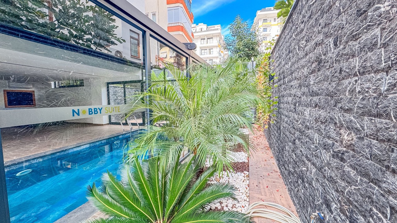 Квартира 1+1 в центре Аланьи в 450 метрах от моря - Фото 11