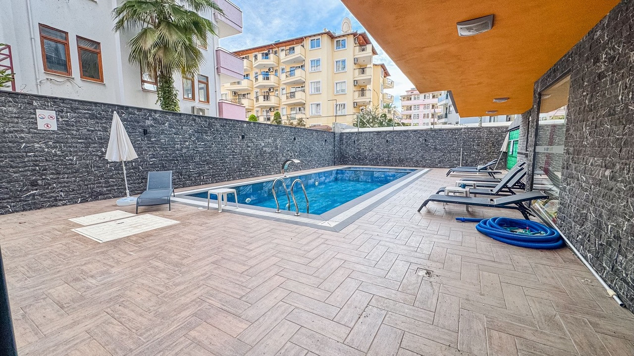 Квартира 1+1 в центре Аланьи в 450 метрах от моря - Фото 10