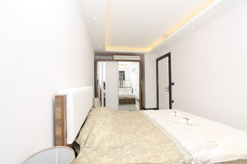 Меблированная квартира 1+1 в центре Алании с инфраструктурой для отдыха - Фото 8