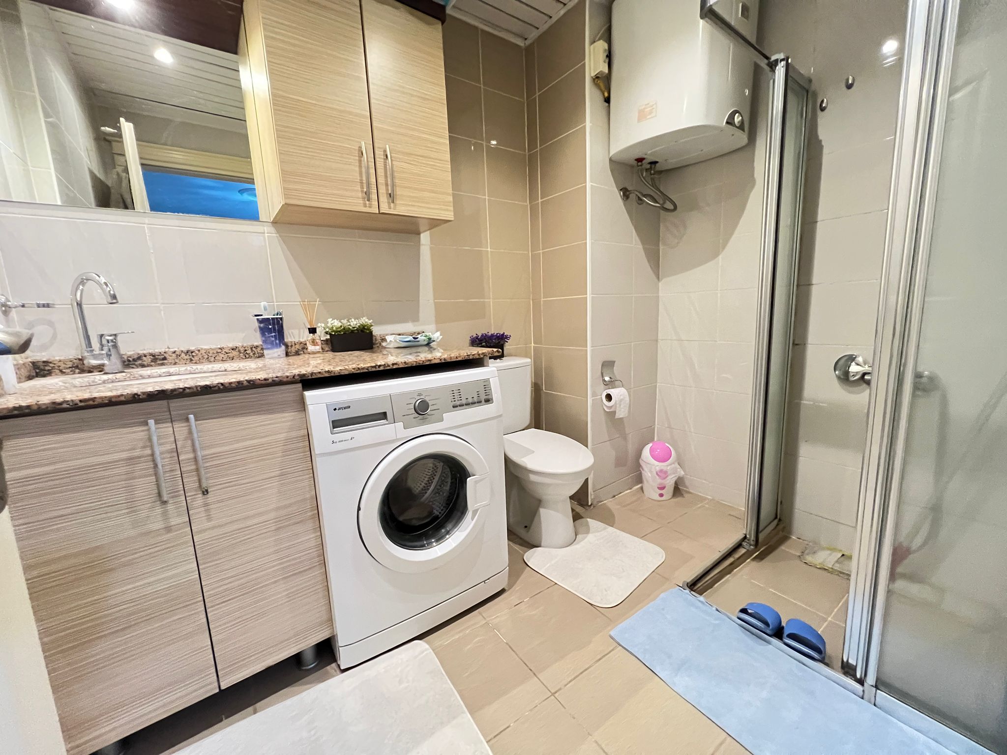 Меблированная квартира 1+1 в центре Аланьи в 325 метрах от моря - Фото 9