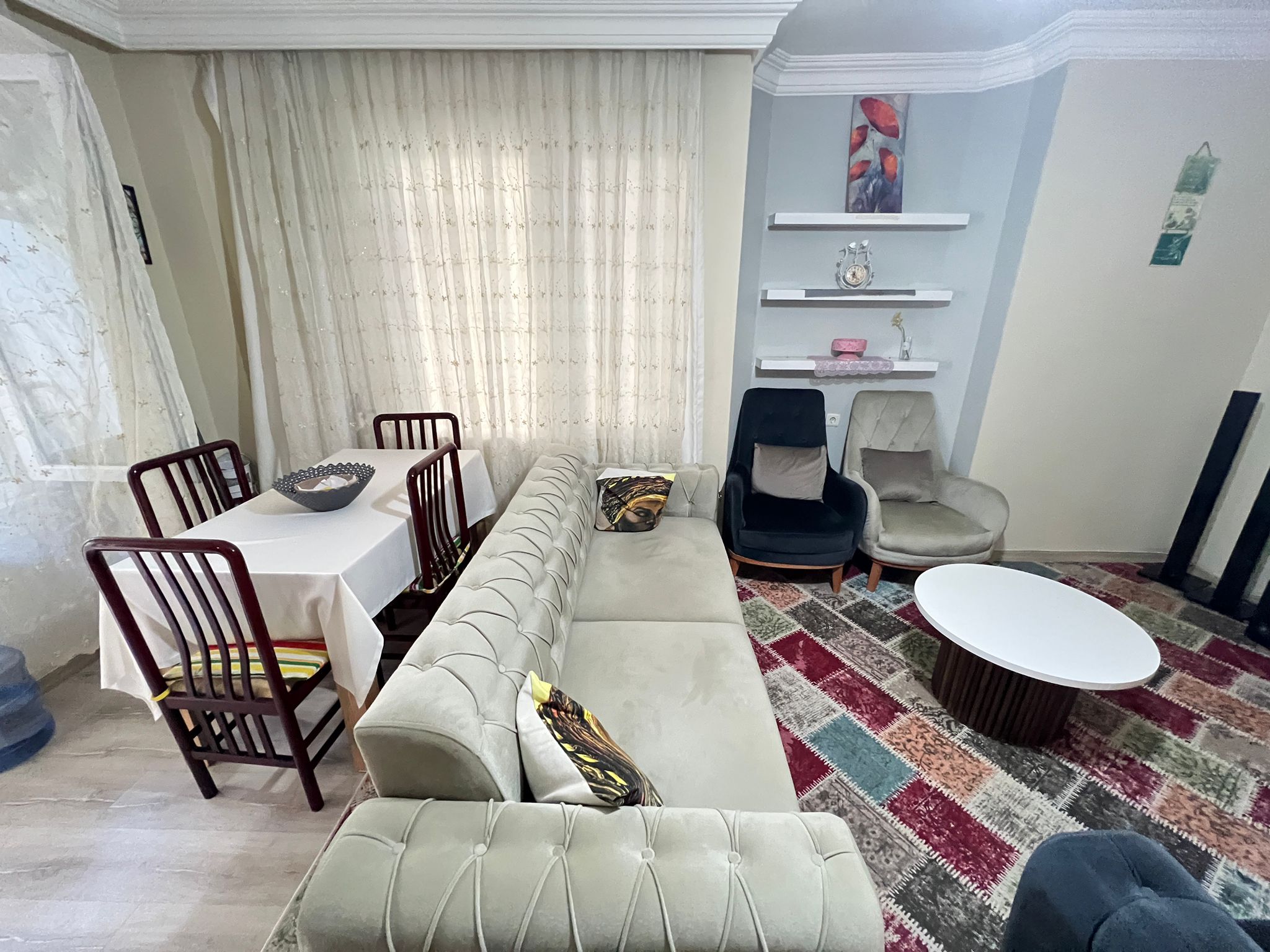 Меблированная квартира 1+1 в центре Аланьи в 325 метрах от моря - Фото 5