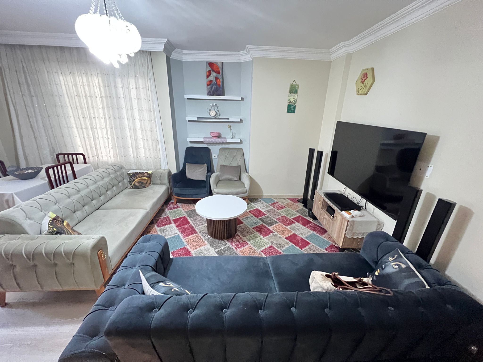 Меблированная квартира 1+1 в центре Аланьи в 325 метрах от моря - Фото 4