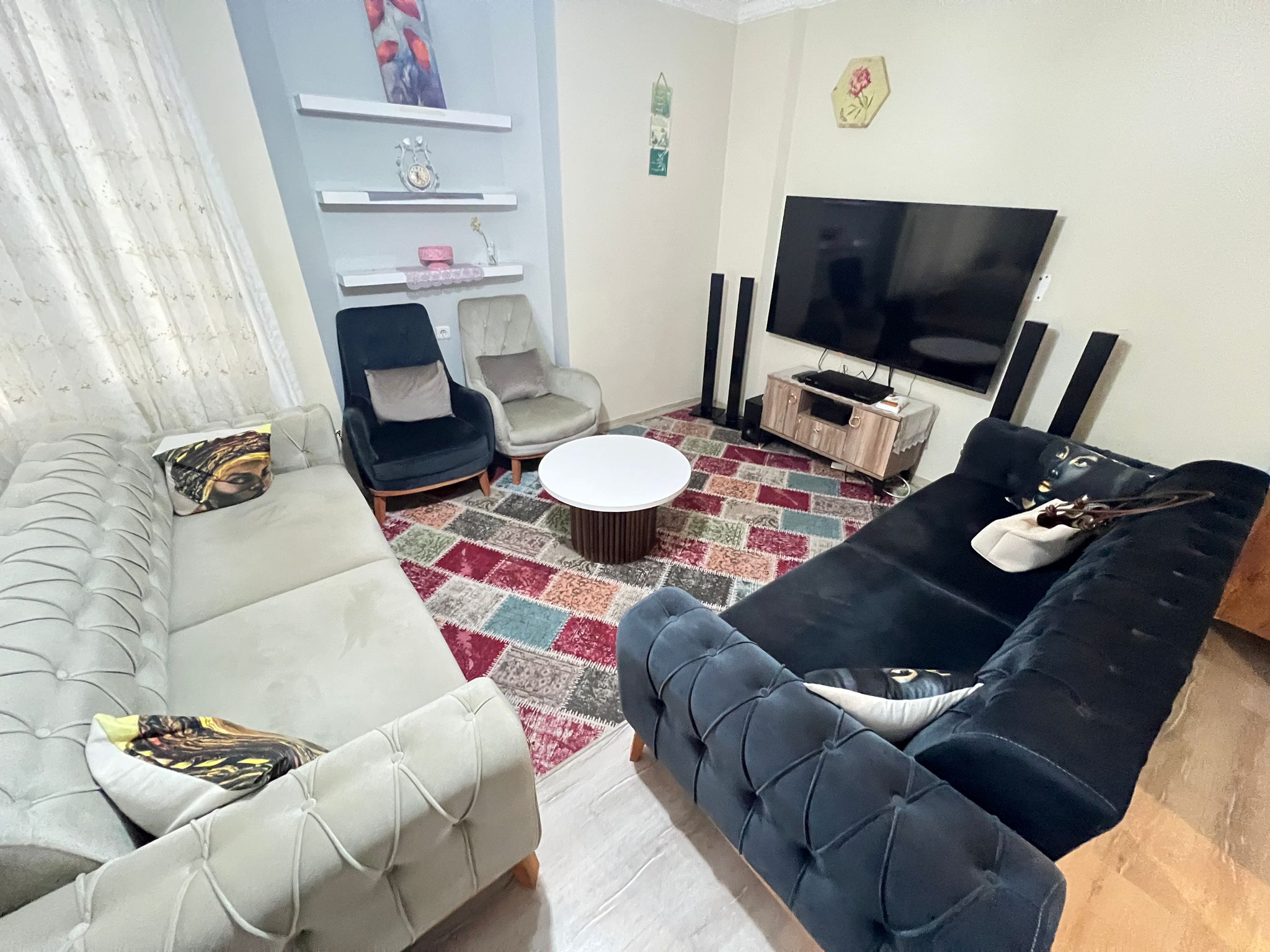 Меблированная квартира 1+1 в центре Аланьи в 325 метрах от моря - Фото 3
