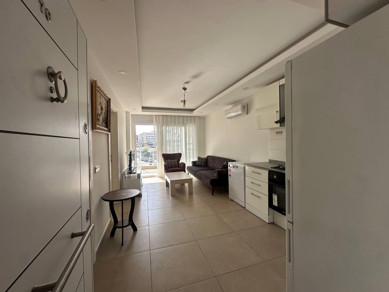 Меблированная квартира 1+1 в районе Клеопатра, 350 м до пляжа - Фото 8