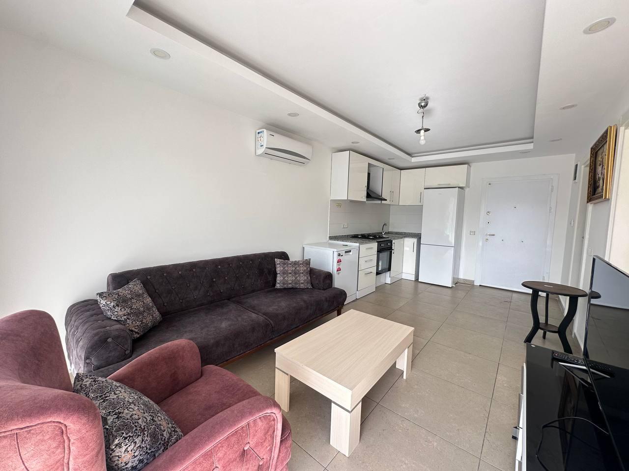 Меблированная квартира 1+1 в районе Клеопатра, 350 м до пляжа - Фото 7