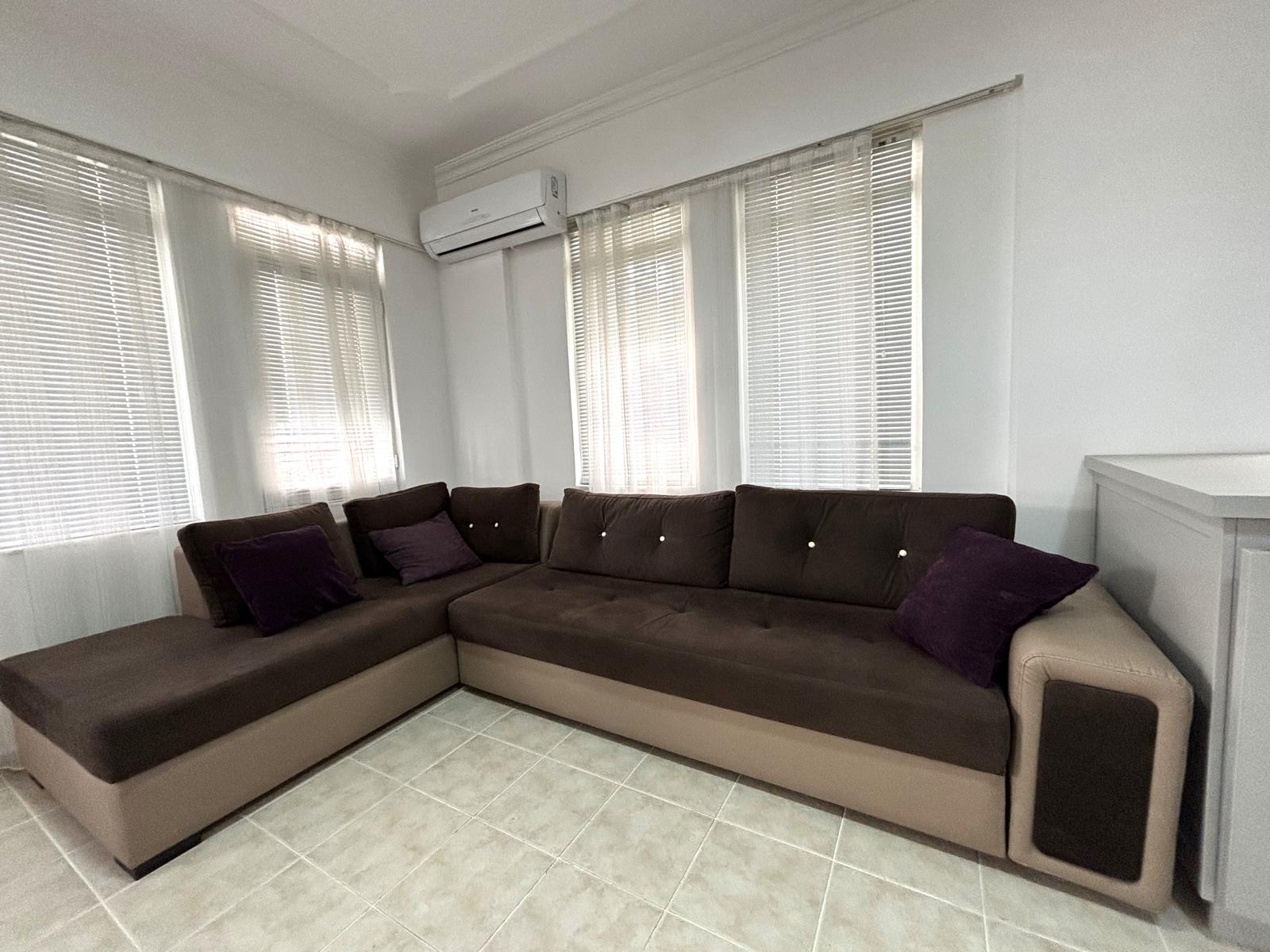 Меблированная квартира 1+1 в центре Аланьи, 200 м до пляжа - Фото 4