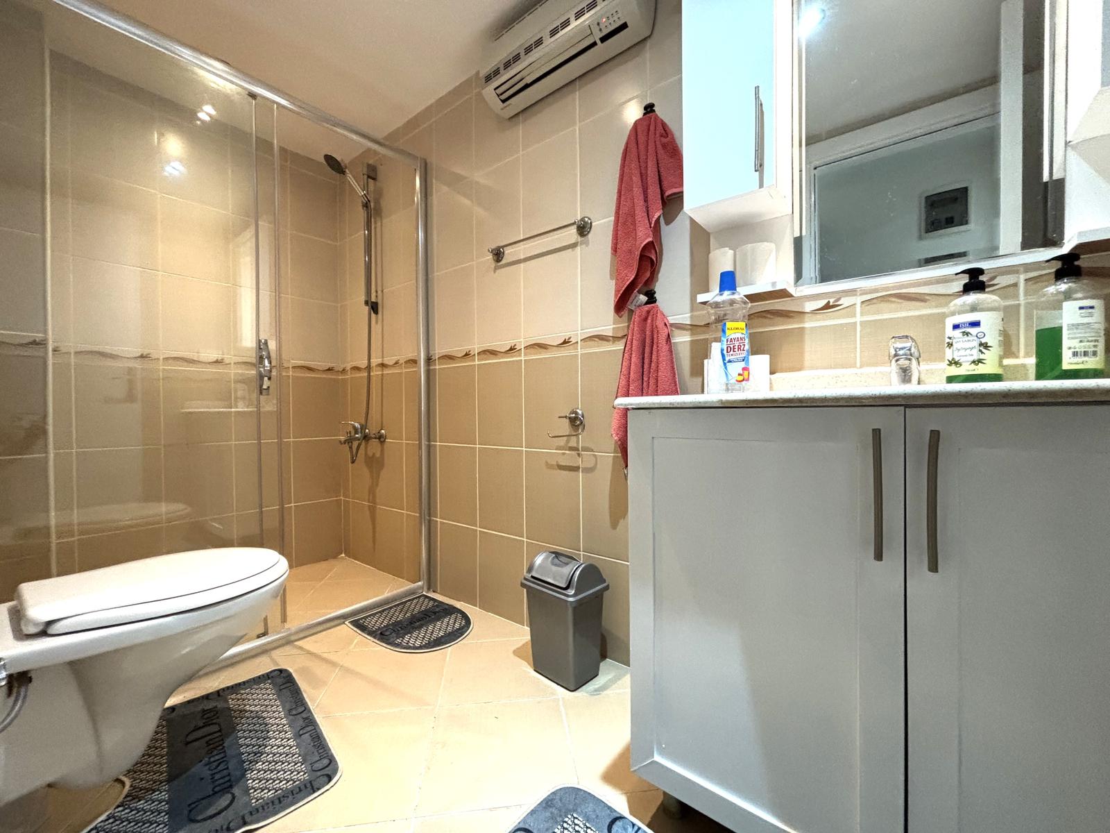 Меблированная квартира 1+1 в центре Аланьи, 200 м до пляжа - Фото 8