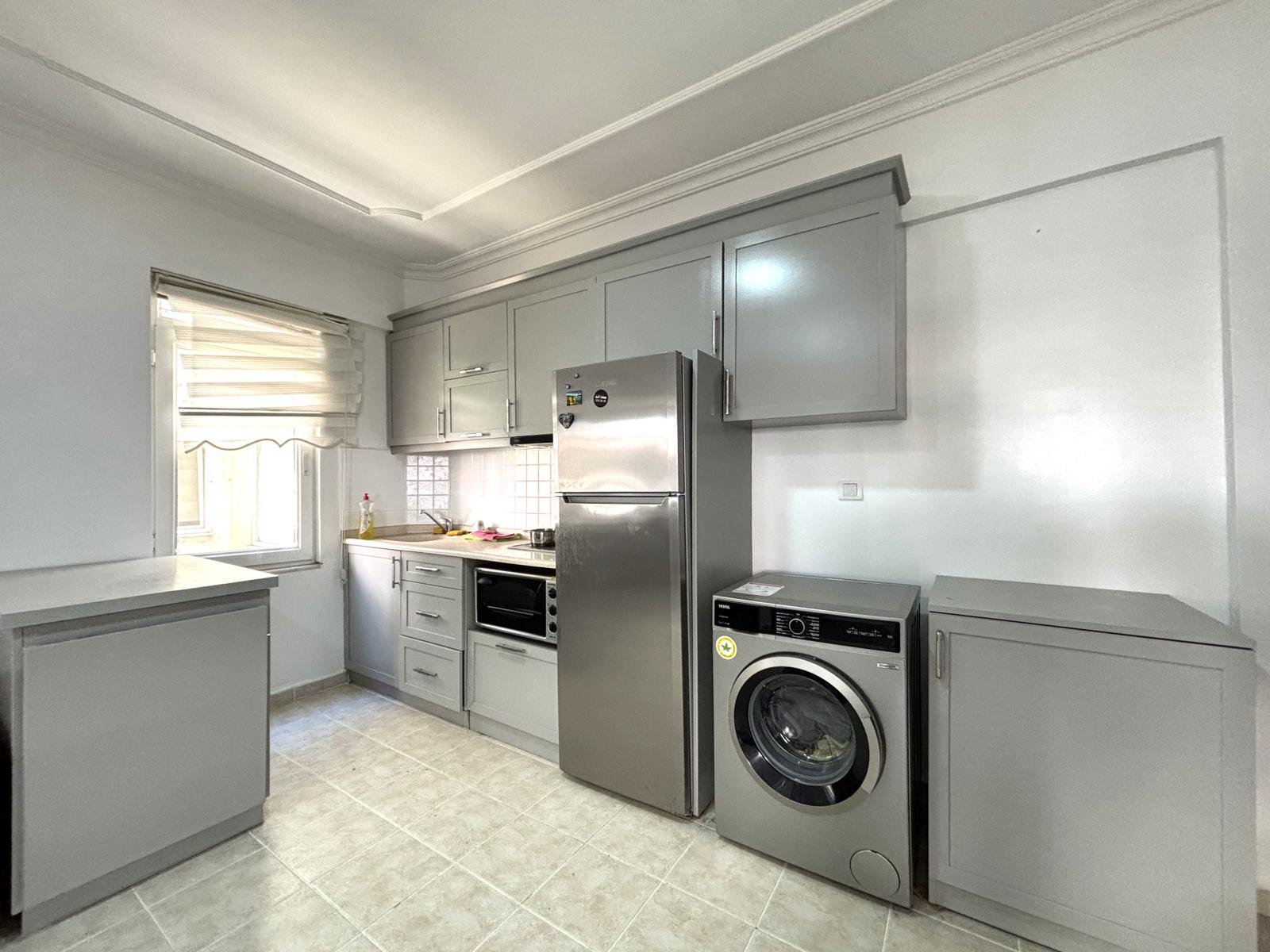 Меблированная квартира 1+1 в центре Аланьи, 200 м до пляжа - Фото 5