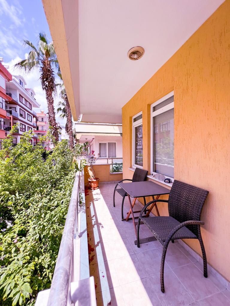 Меблированная квартира 1+1 в центре Аланьи, 200 м до пляжа - Фото 9