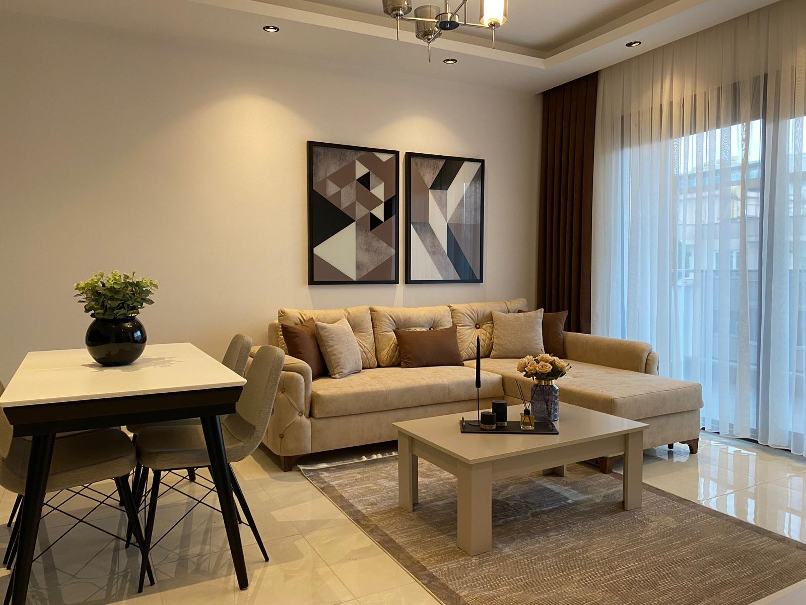 Меблированные апартаменты 1+1 в Махмутларе, 600 м до моря - Фото 2
