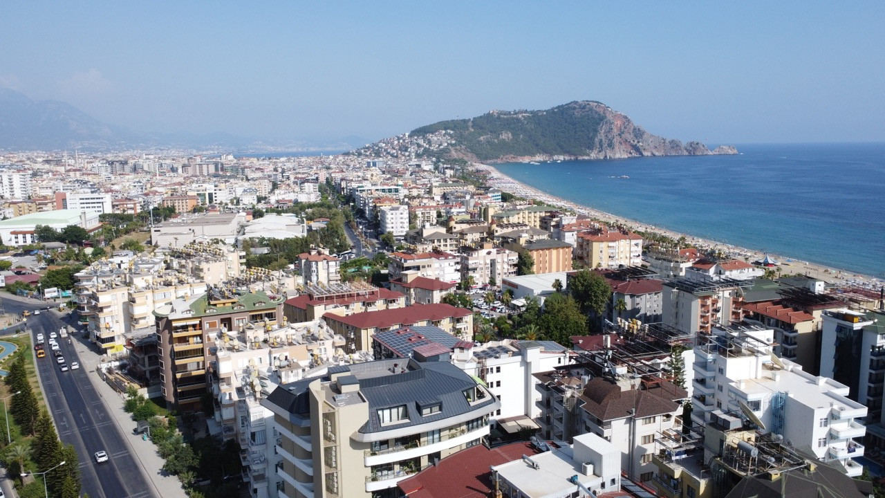 Меблированная квартира 2+1 с видом на море в центральной части Аланьи - Фото 14
