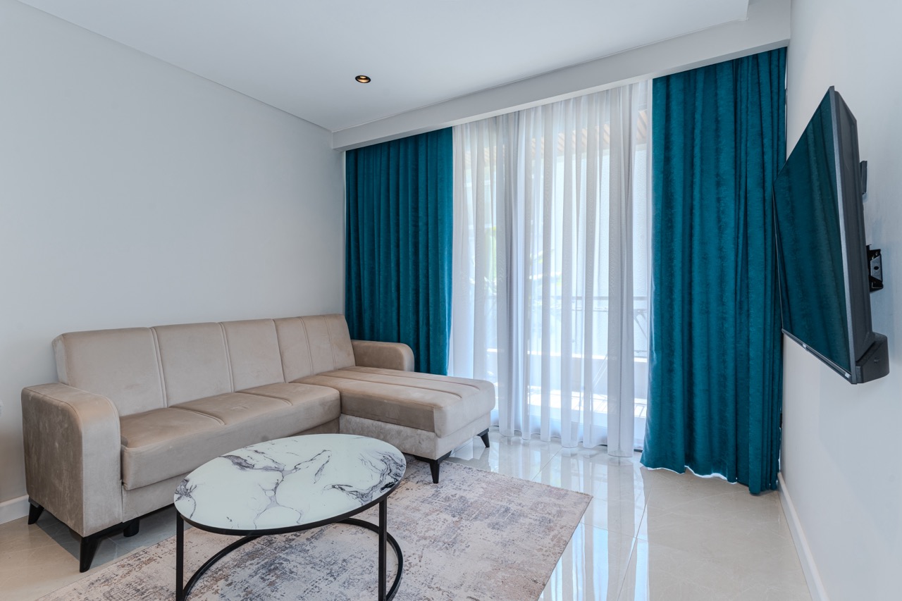 Меблированные апартаменты 1+1 в 80 метрах от пляжа Клеопатра - Фото 19