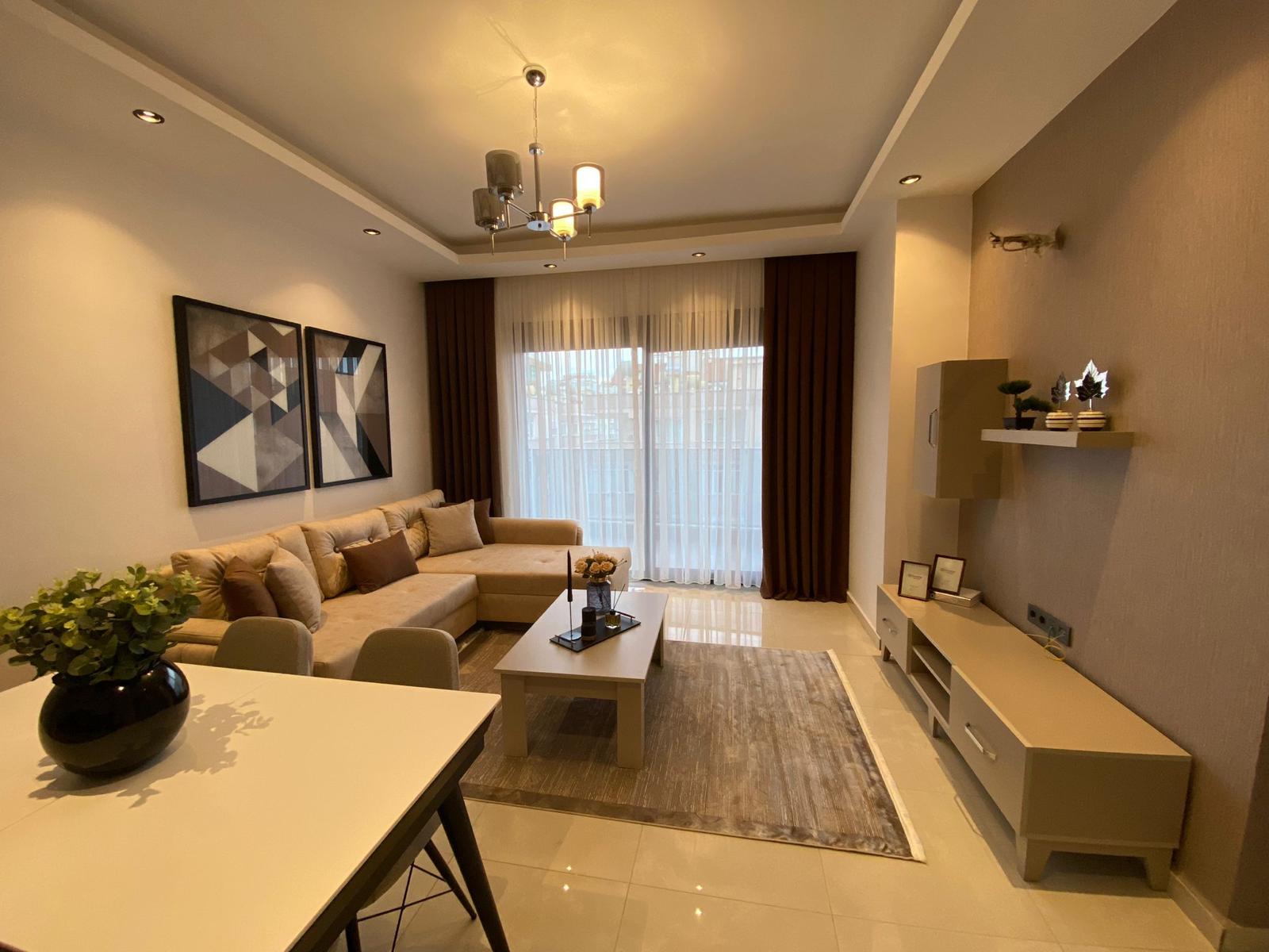 Меблированные апартаменты 1+1 в Махмутларе, 600 м до моря - Фото 3