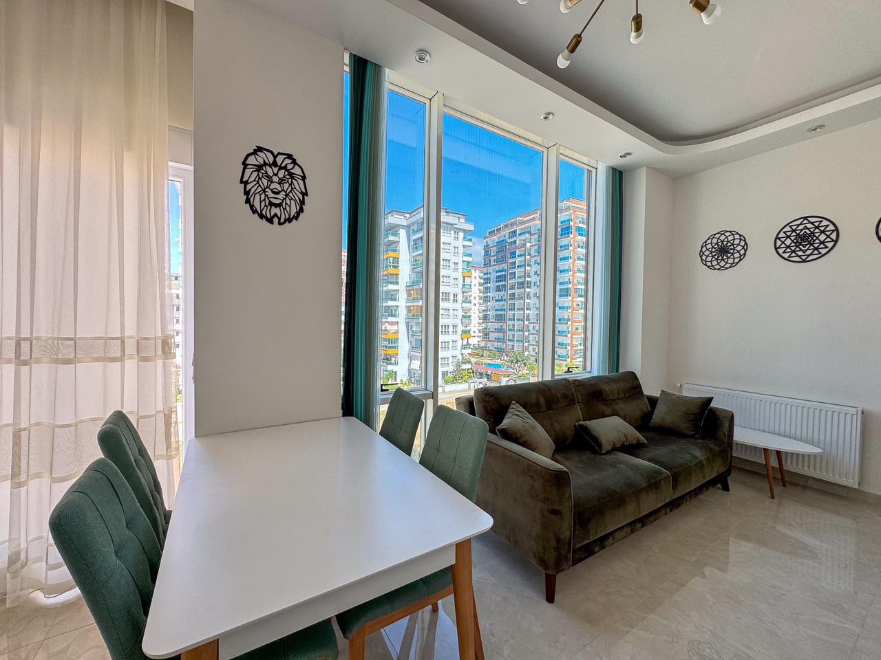 Меблированная квартира 1+1 в Махмутларе, 450 м от моря - Фото 21