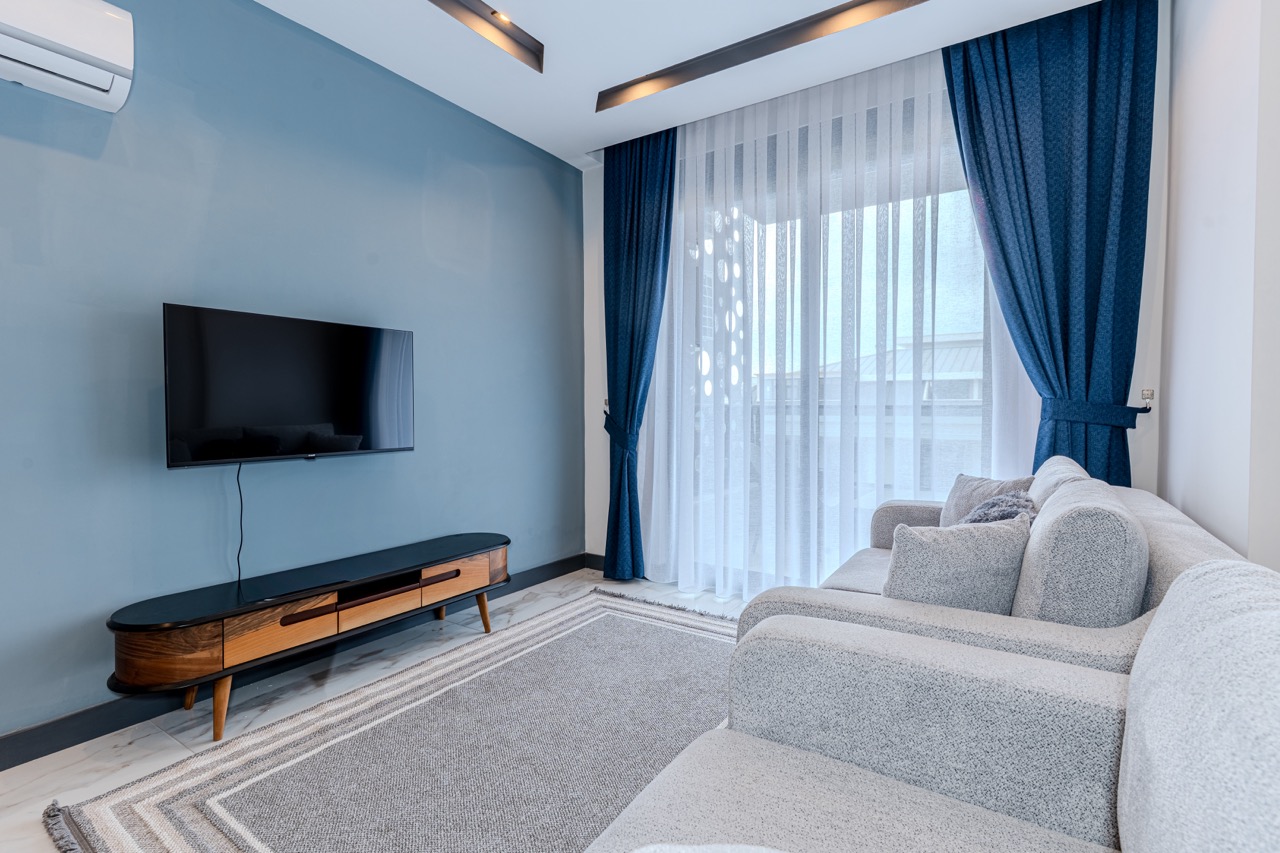 Меблированная квартира 1+1 в Махмутларе, 600 м от моря - Фото 26