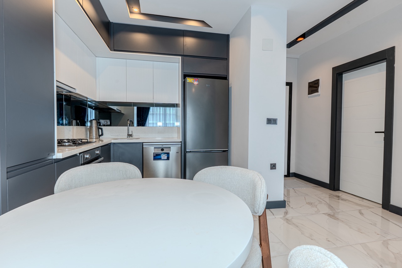 Меблированная квартира 1+1 в Махмутларе, 600 м от моря - Фото 27