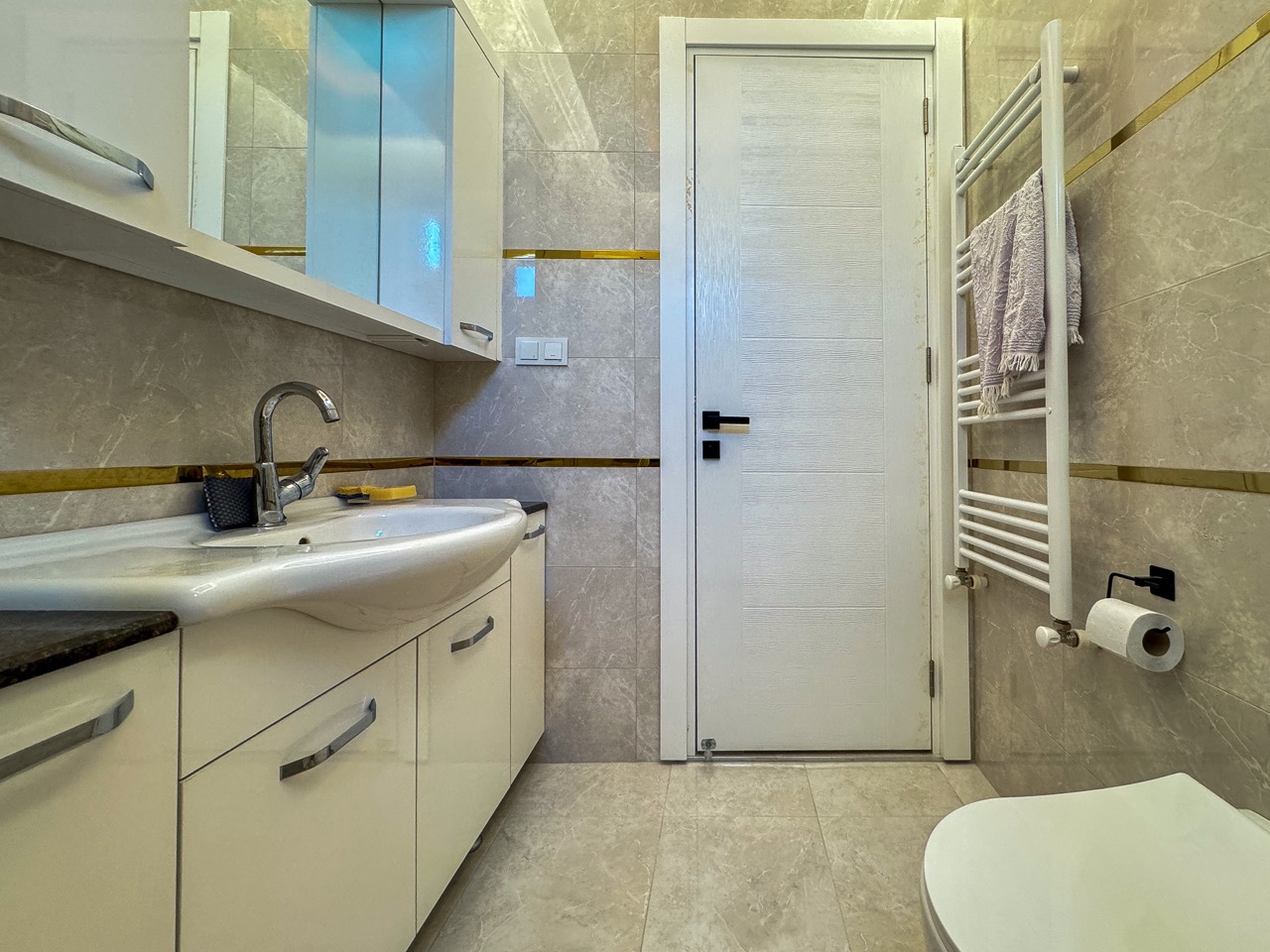 Меблированная квартира 1+1 в Махмутларе, 450 м от моря - Фото 29