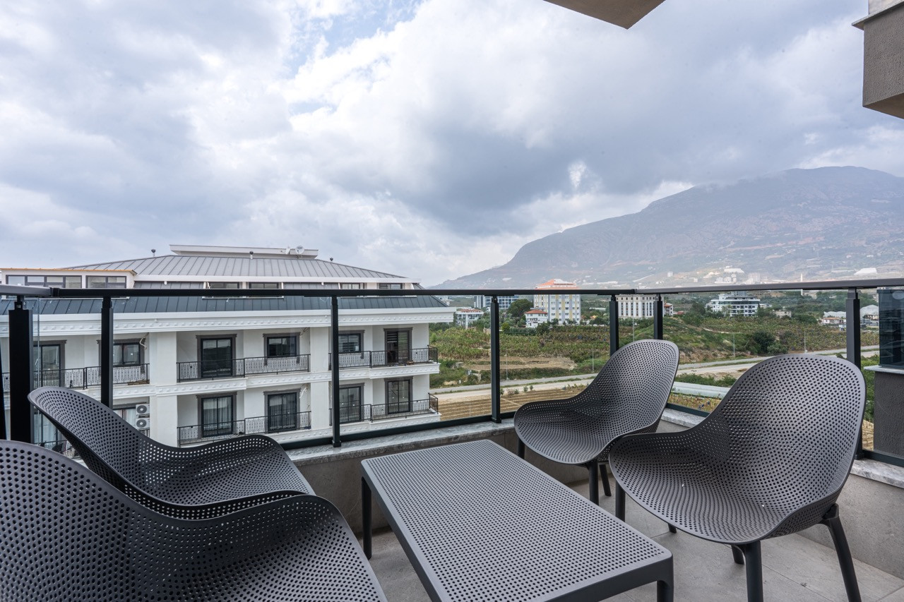 Меблированная квартира 1+1 в Махмутларе, 600 м от моря - Фото 32