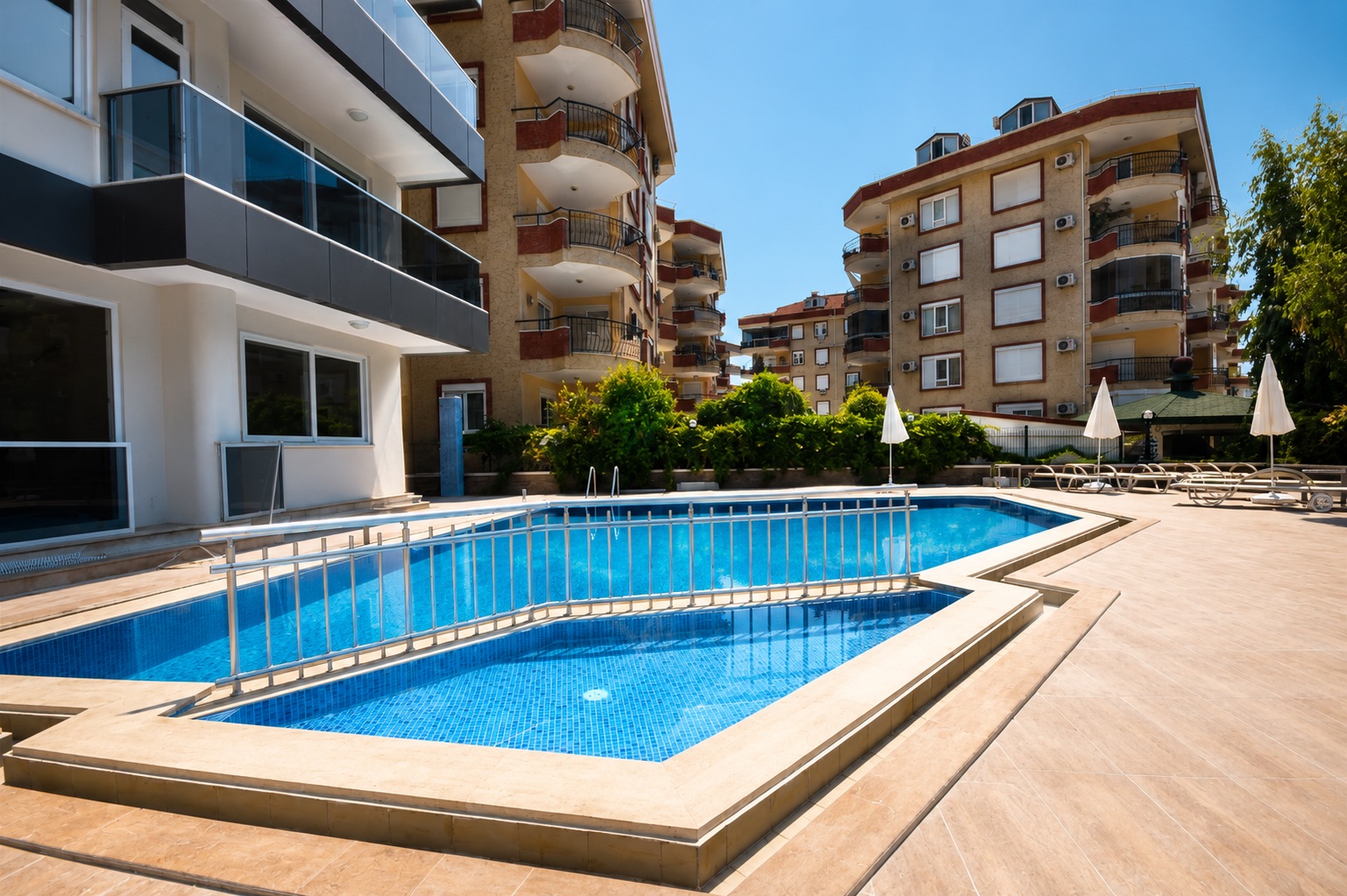 Меблированная квартира 1+1 в 200 м от моря в центре района Оба - Фото 2