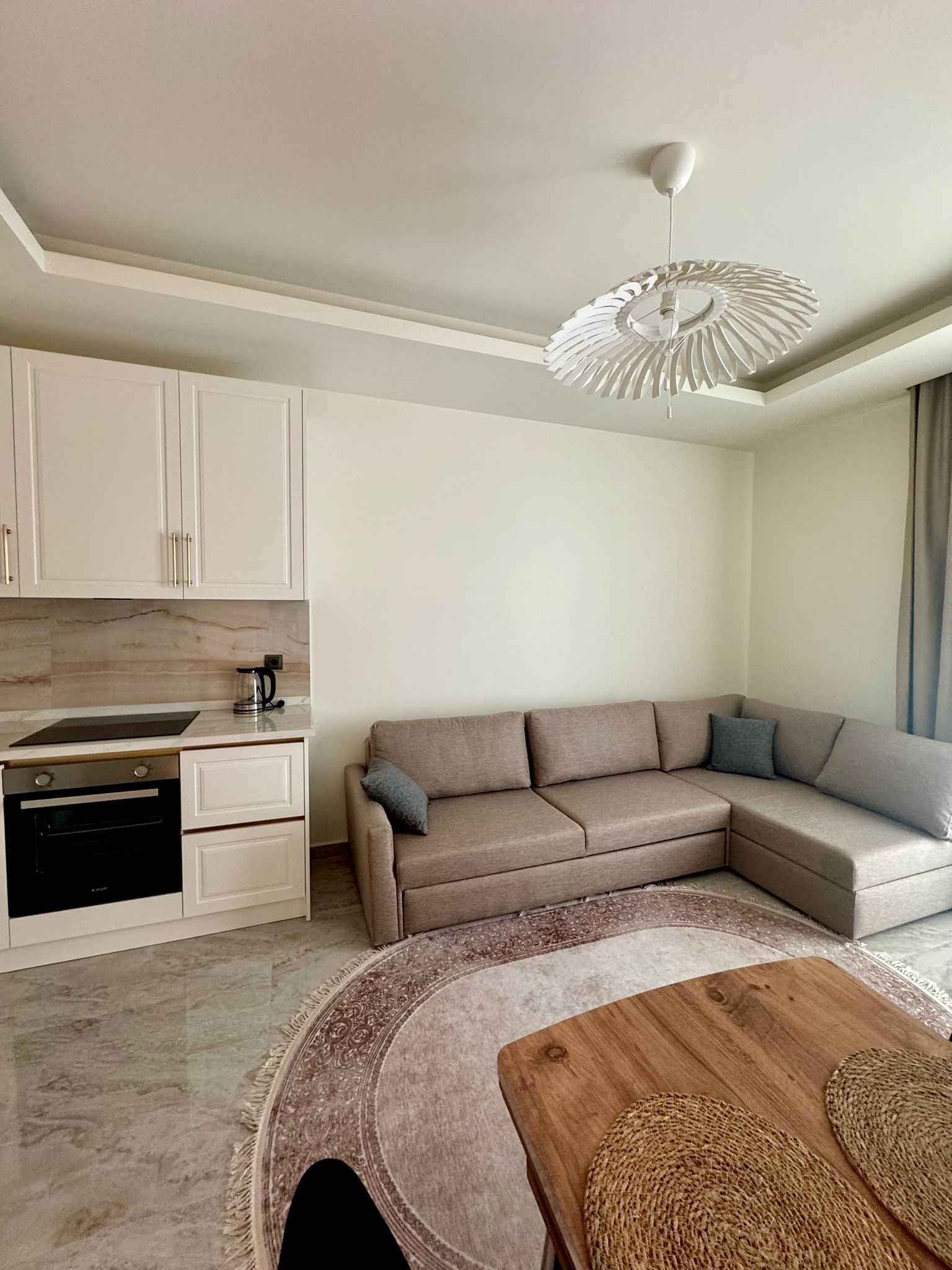 Меблированная квартира 1+1 в 350 метрах от пляжа Клеопатра - Фото 9