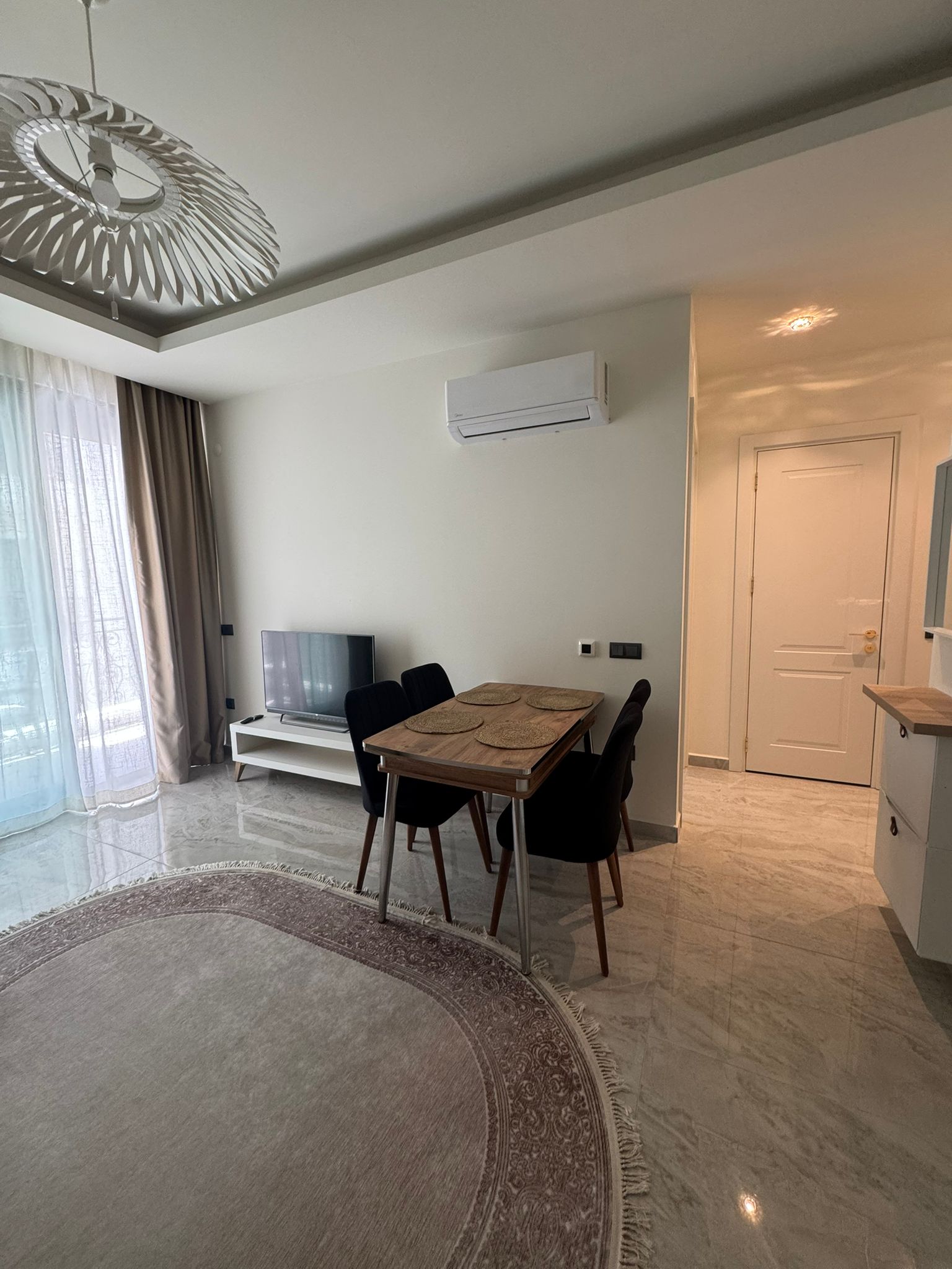 Меблированная квартира 1+1 в 350 метрах от пляжа Клеопатра - Фото 10