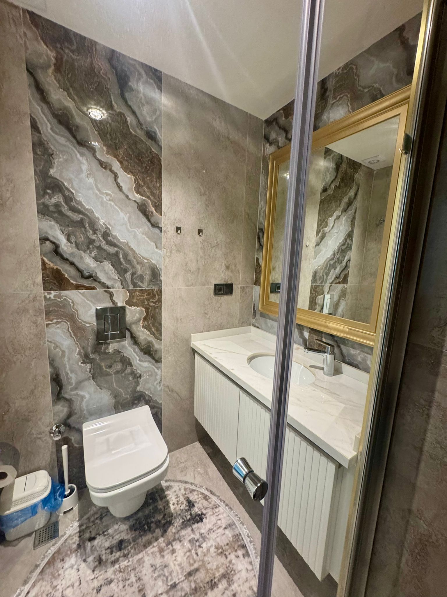 Меблированная квартира 1+1 в 350 метрах от пляжа Клеопатра - Фото 19