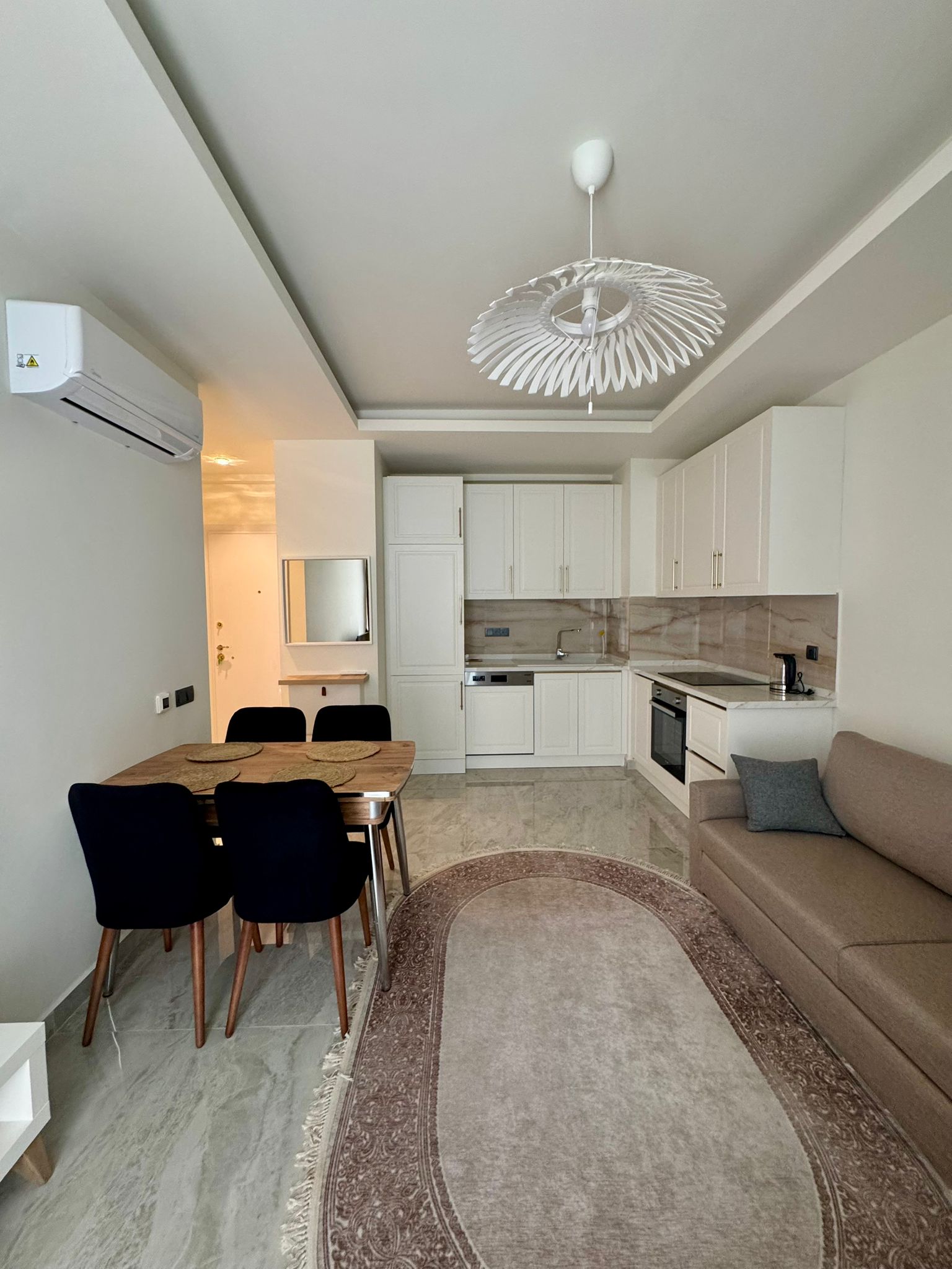 Меблированная квартира 1+1 в 350 метрах от пляжа Клеопатра - Фото 7