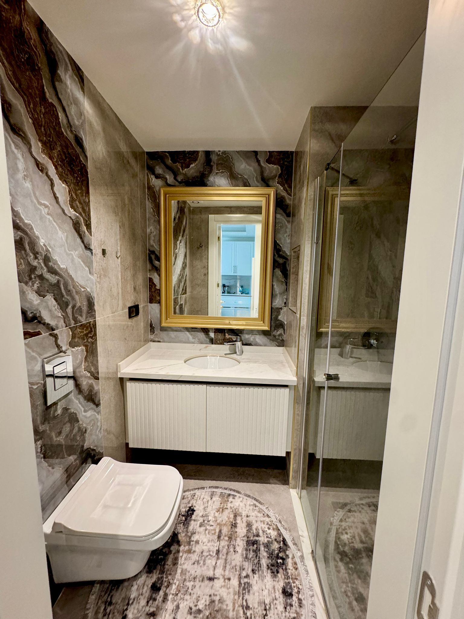 Меблированная квартира 1+1 в 350 метрах от пляжа Клеопатра - Фото 18