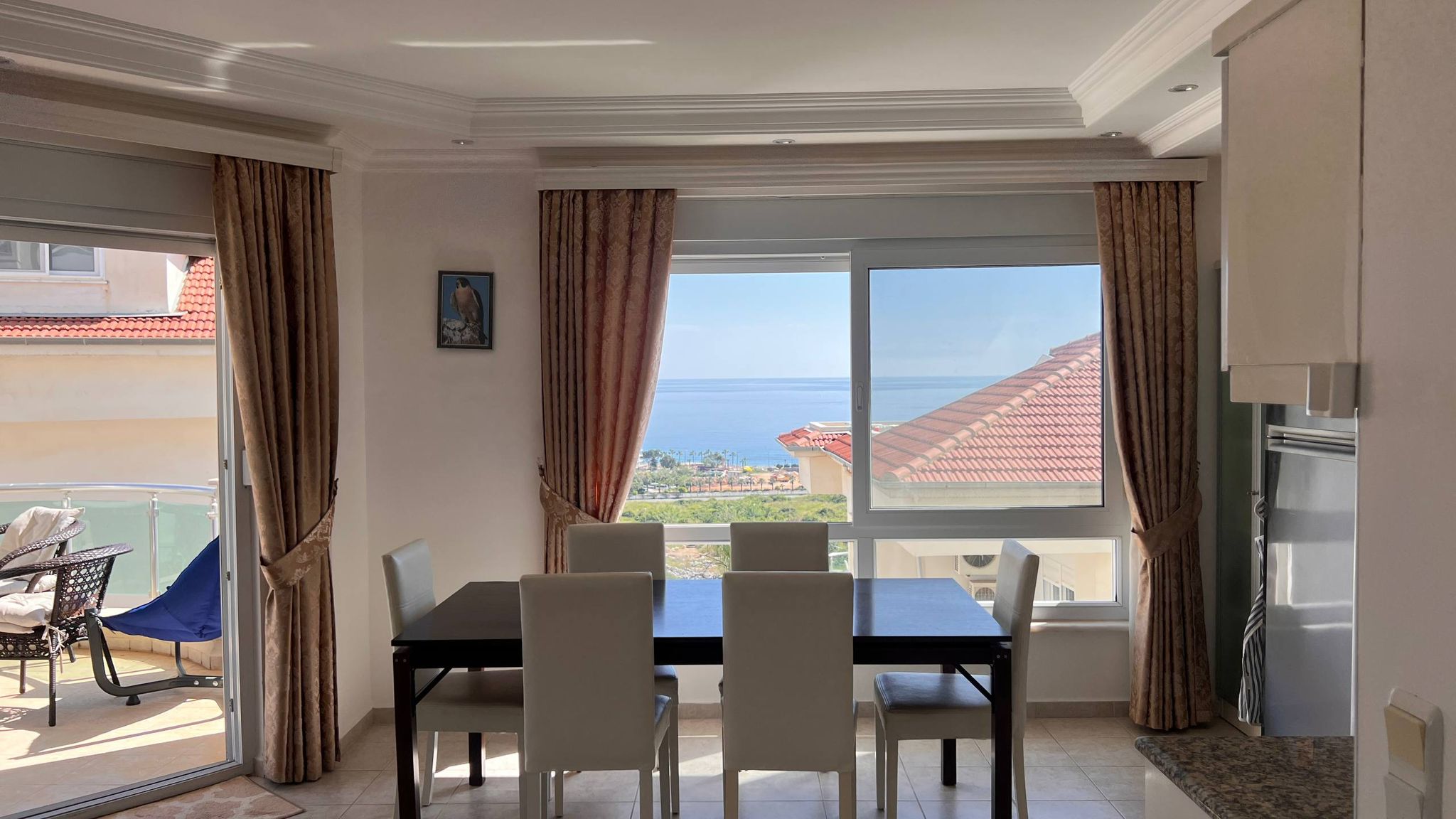 Меблированная квартира 2+1 площадью 110 м² с видом на море в районе Клеопатра - Фото 12
