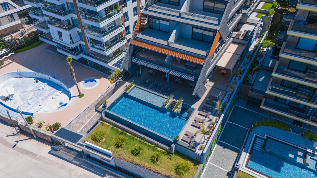 Просторная квартира 2+1 площадью 180 м² с видом на море в Каргыджаке - Фото 3