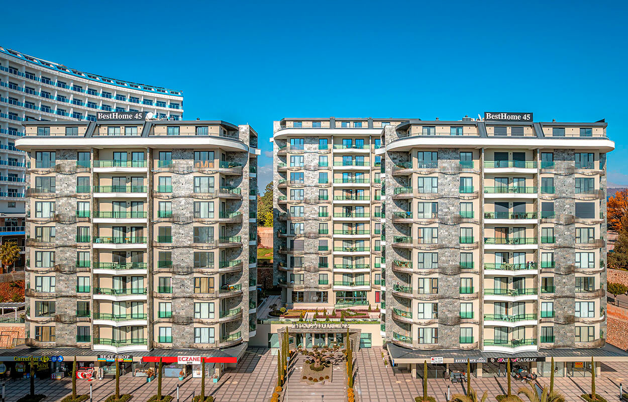 Квартира 1+1 в Тосмуре, всего 100 м до моря - Фото 3