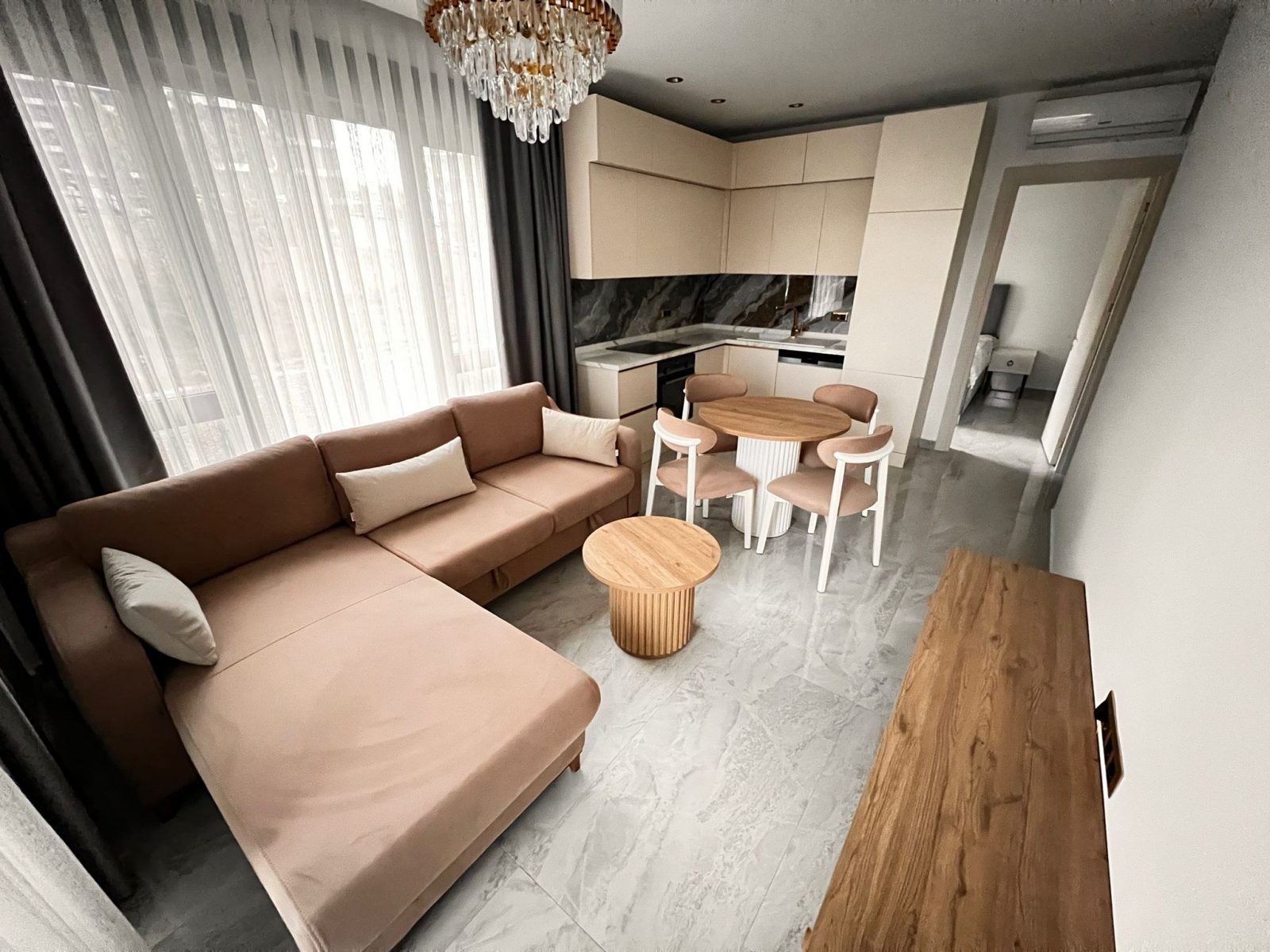 Квартира 1+1 в Тосмуре, всего 100 м до моря - Фото 21