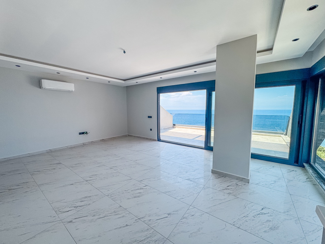 Просторная квартира 2+1 площадью 180 м² с видом на море в Каргыджаке - Фото 33