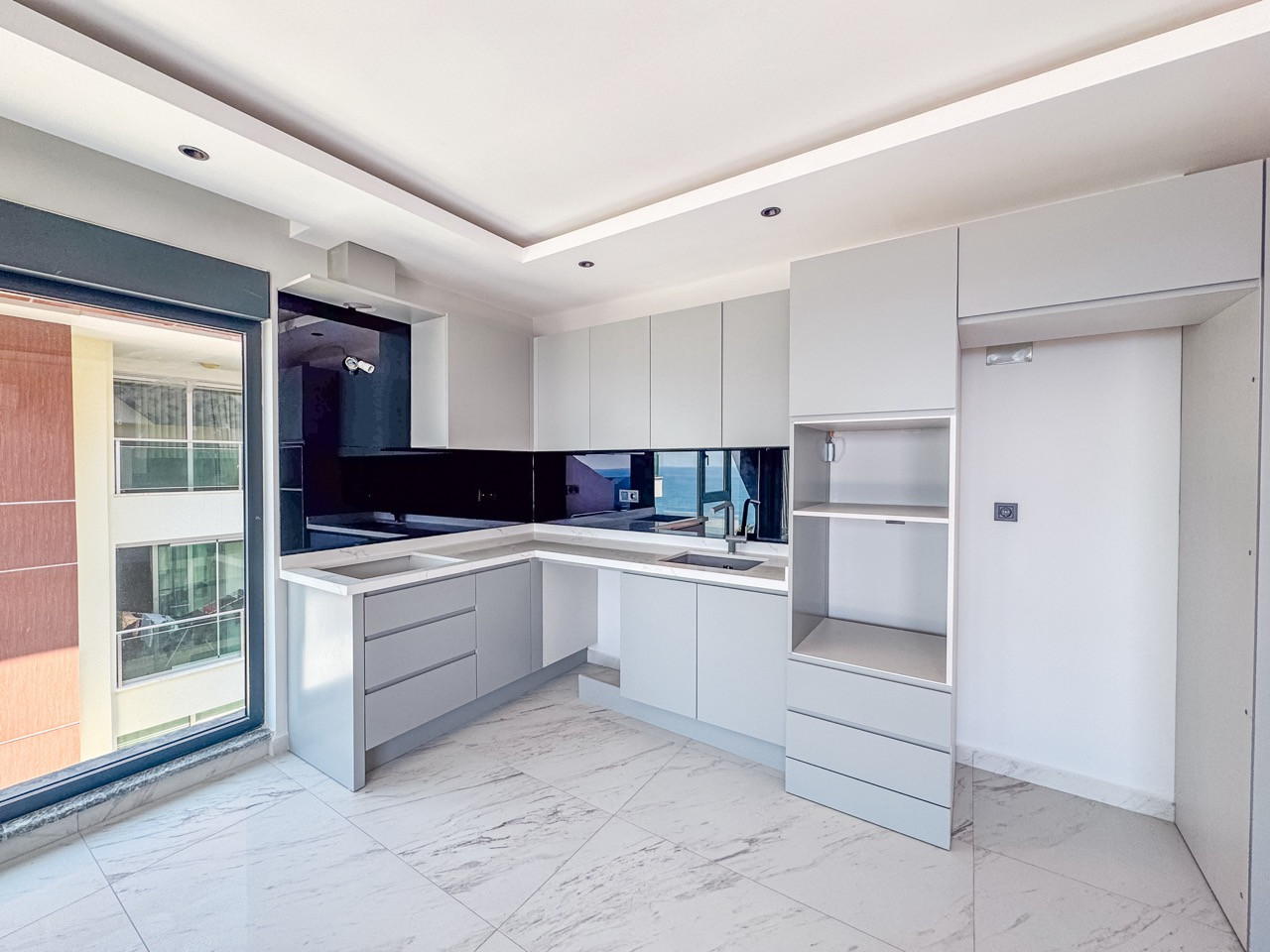 Просторная квартира 2+1 площадью 180 м² с видом на море в Каргыджаке - Фото 36