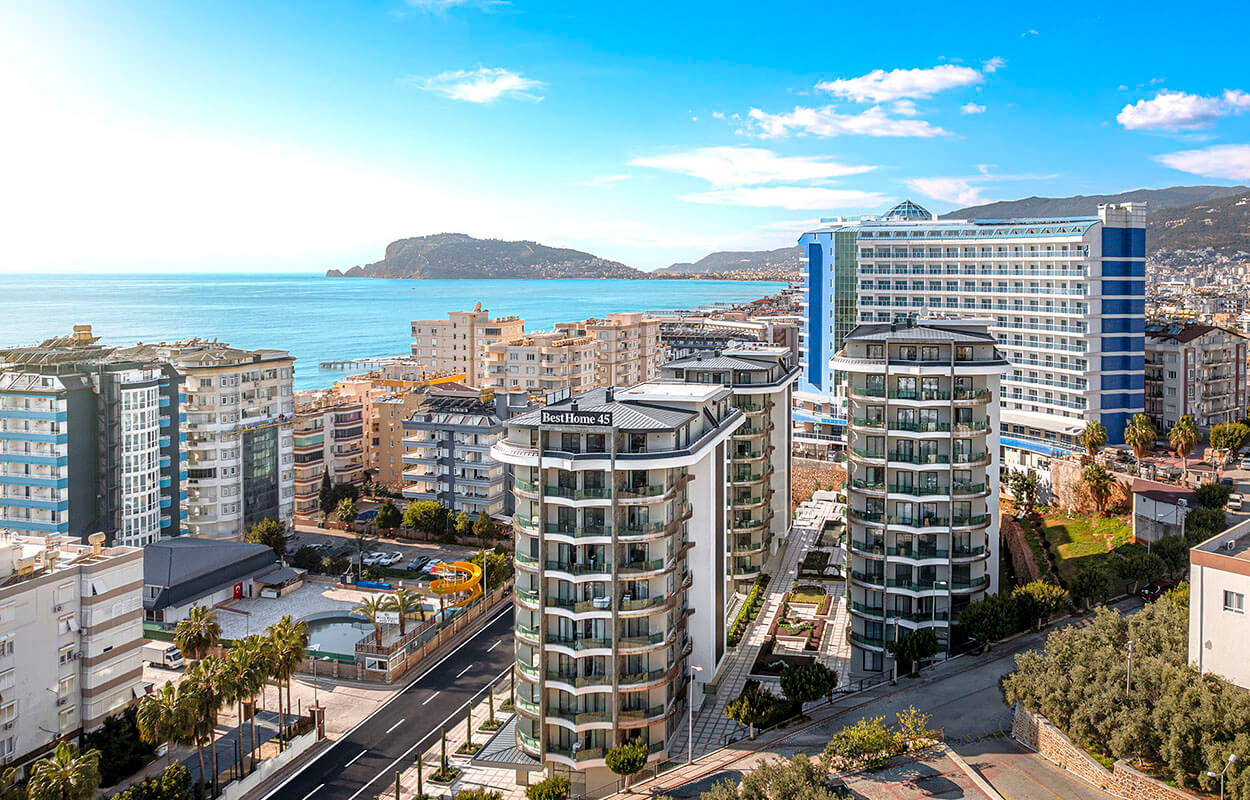 Квартира 1+1 в Тосмуре, всего 100 м до моря - Фото 5