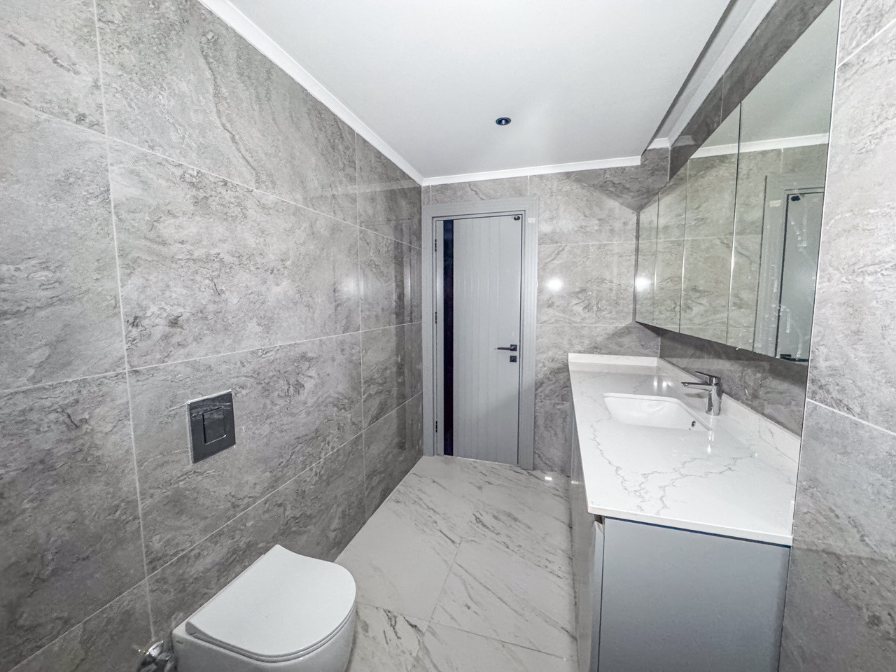 Просторная квартира 2+1 площадью 180 м² с видом на море в Каргыджаке - Фото 41