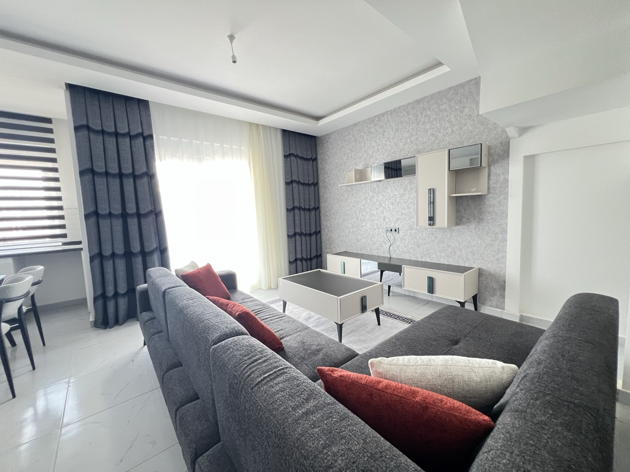Двухуровневая квартира 2+1 в Каргыджаке в 250 м от моря - Фото 6