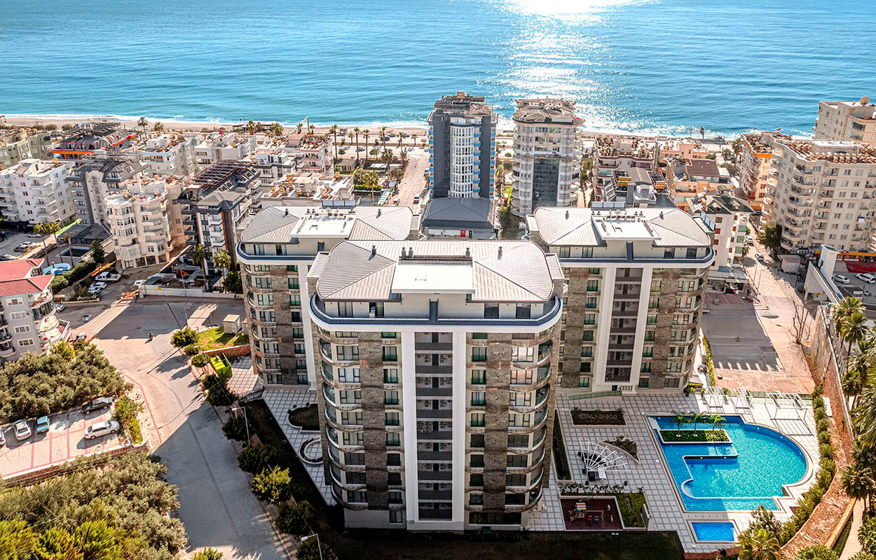 Квартира 1+1 в Тосмуре, всего 100 м до моря - Фото 7