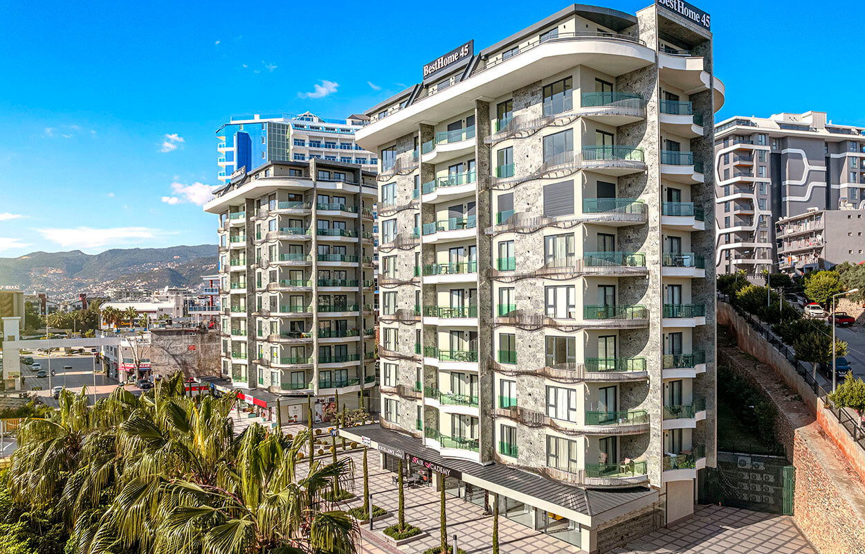Квартира 1+1 в Тосмуре, всего 100 м до моря - Фото 8