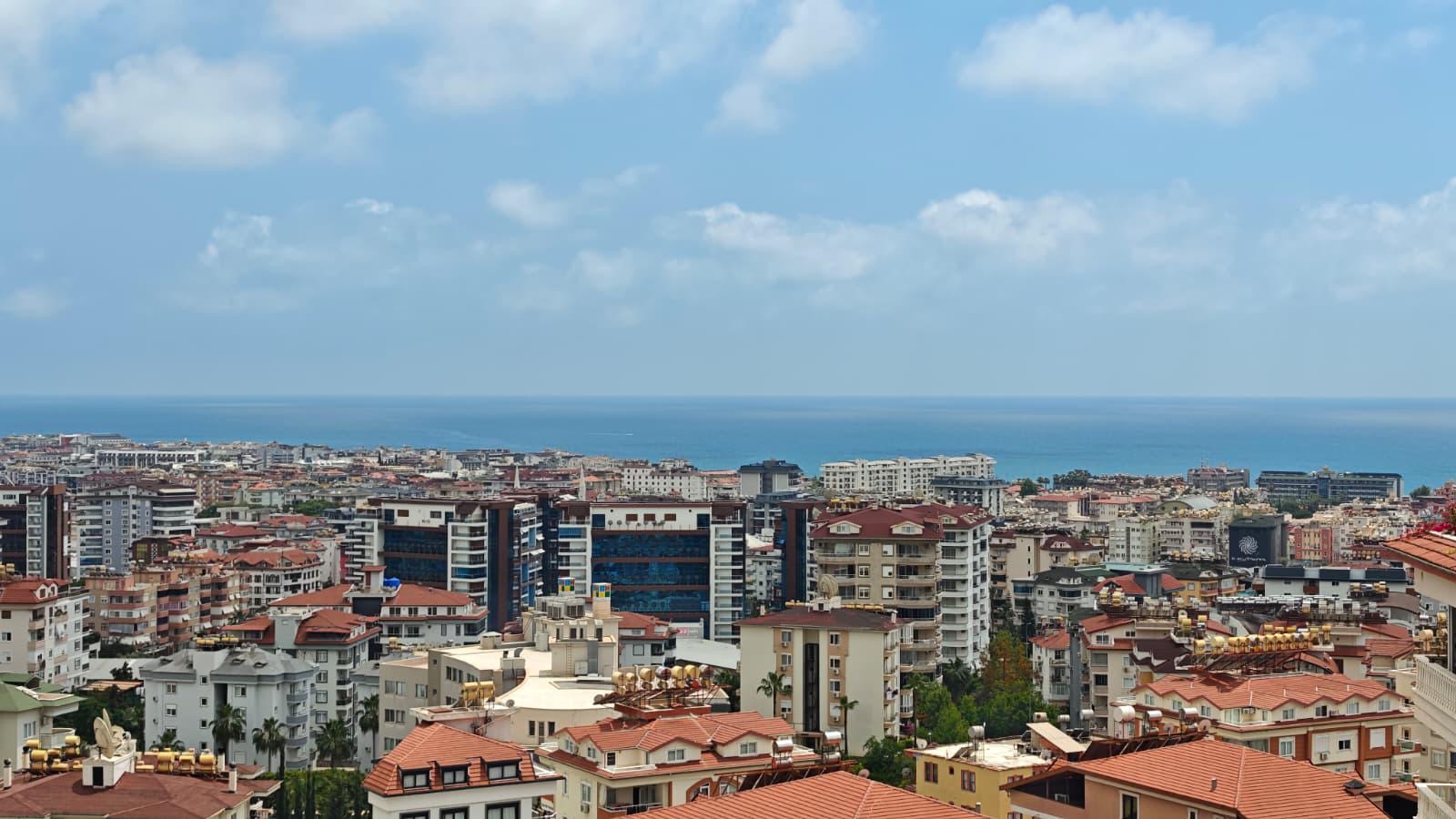 Просторная квартира 2+1 с видом на море в Джикджилли - Фото 13