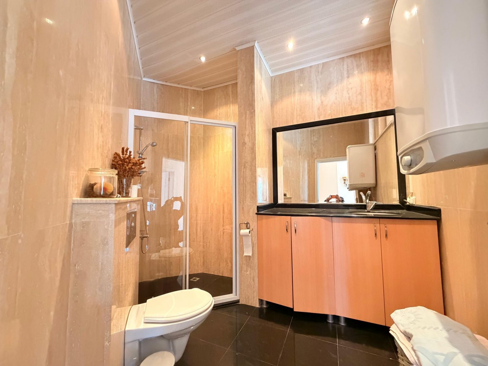 Меблированная квартира 3+1 площадью 155 м² с видом на море и крепость в Аланье - Фото 17