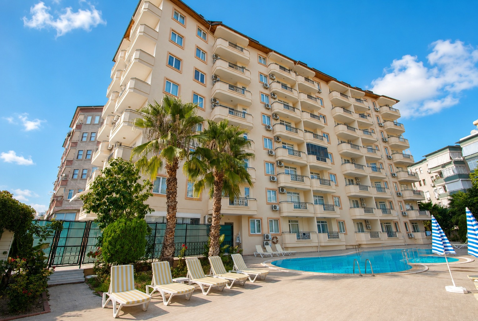 Просторная квартира 2+1 площадью 105 м² в районе Клеопатра