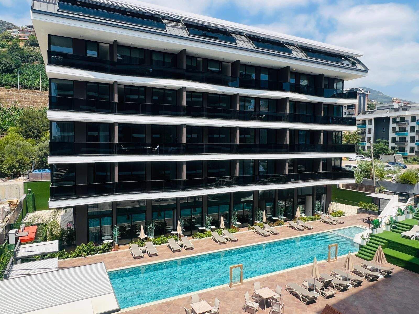 Меблированная квартира 2+1 площадью 82 м² в 450 м от пляжа Клеопатра - Фото 10