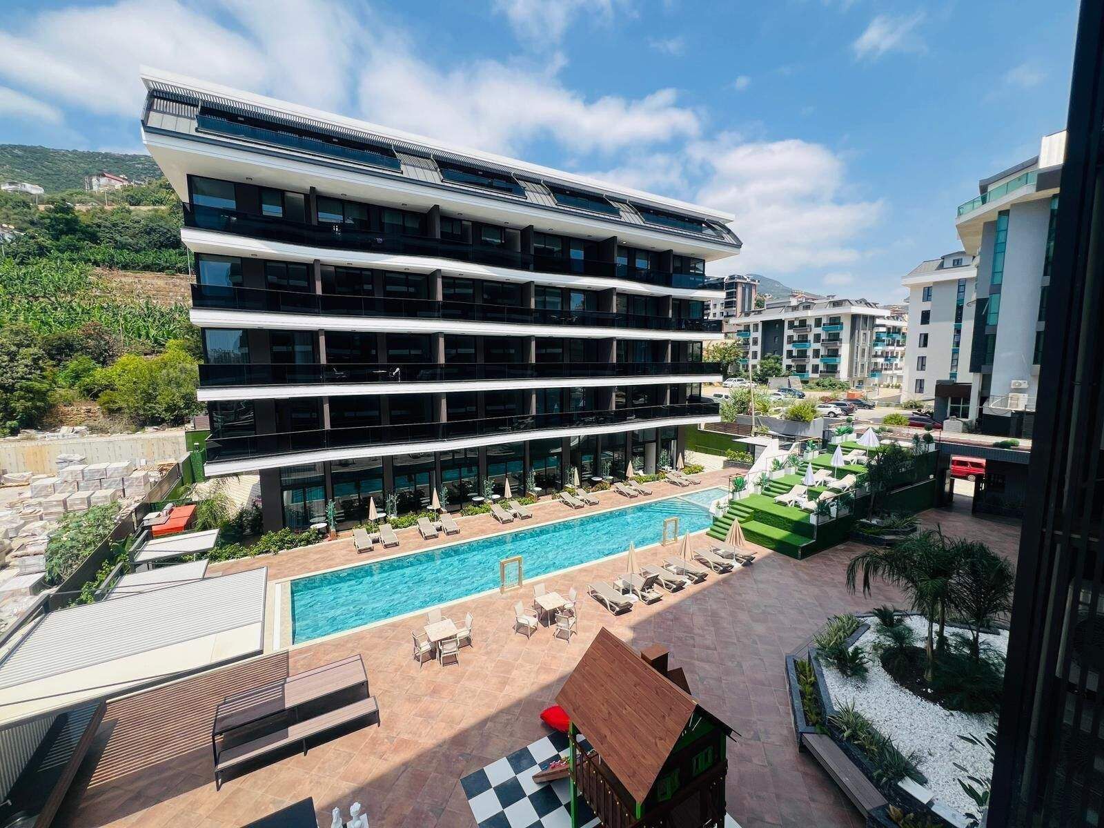 Меблированная квартира 2+1 площадью 82 м² в 450 м от пляжа Клеопатра - Фото 5